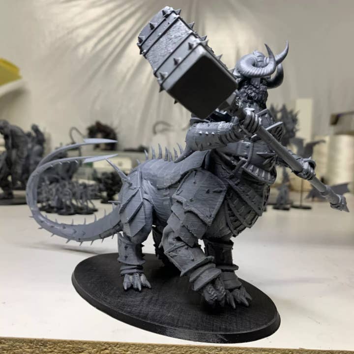 Forg3d – Estatueta decorativa por atacado – Dragon Ogre Estrela3