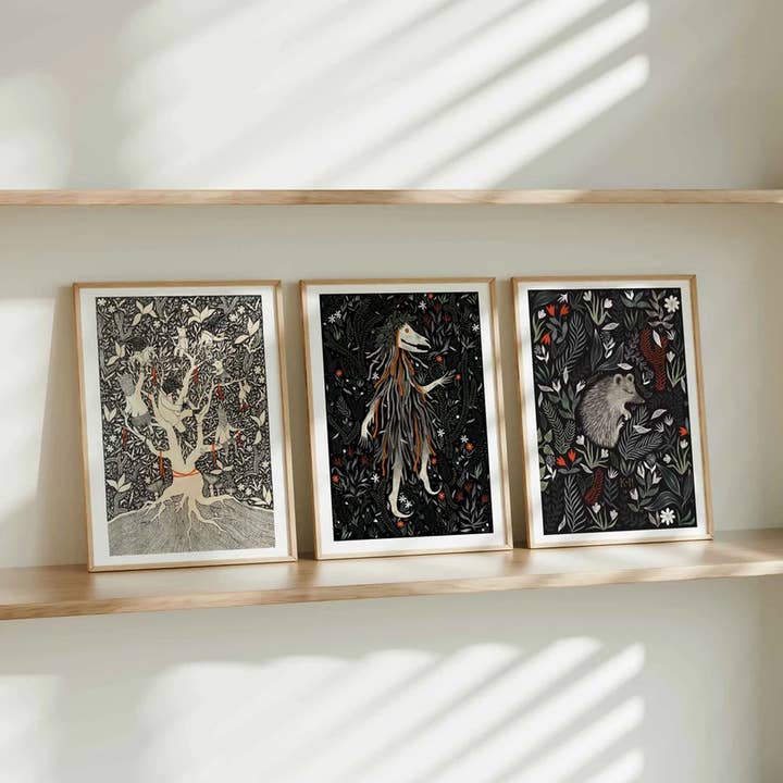 Katia Hinic Studio - Wholesale Art Print - 'The Oss' Art Print1