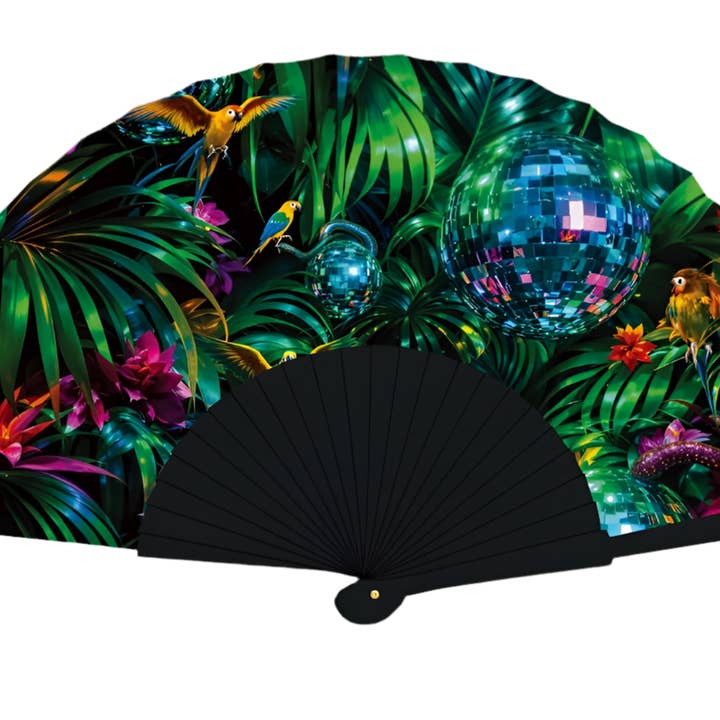 Disco Jungle 23cm fan for wholesale by Fantastico Fans