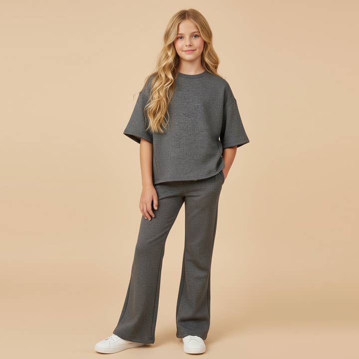 Cotton French Terry Top and Pants Set for wholesale by Good Girl
