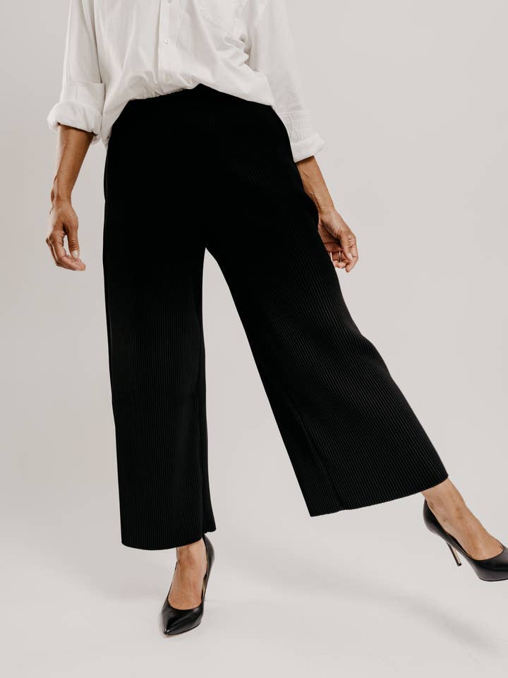 A CALÇA CASUAL ELEGANTE por atacado de Crescenda