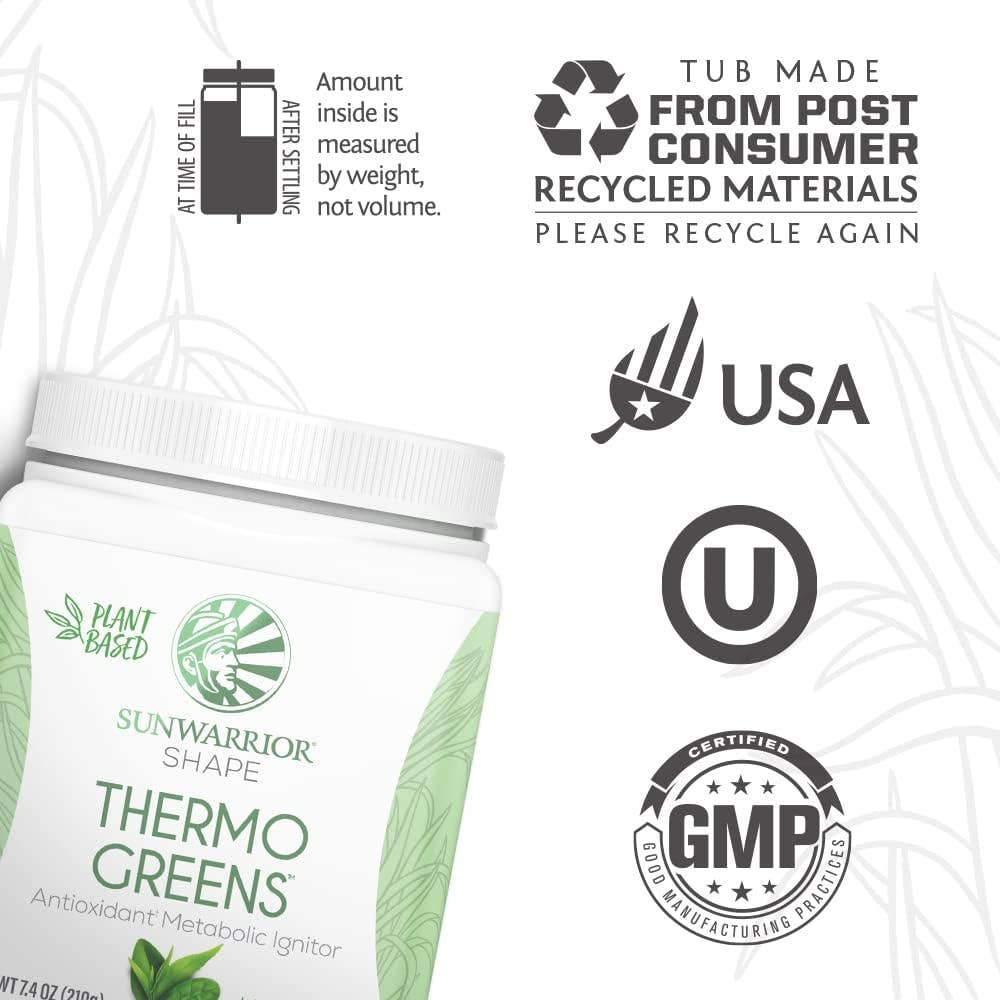 Sunwarrior - Wholesale Protein/Superfood Powder - Unflavored Thermo Greens & Antioxidant Drink Powder2