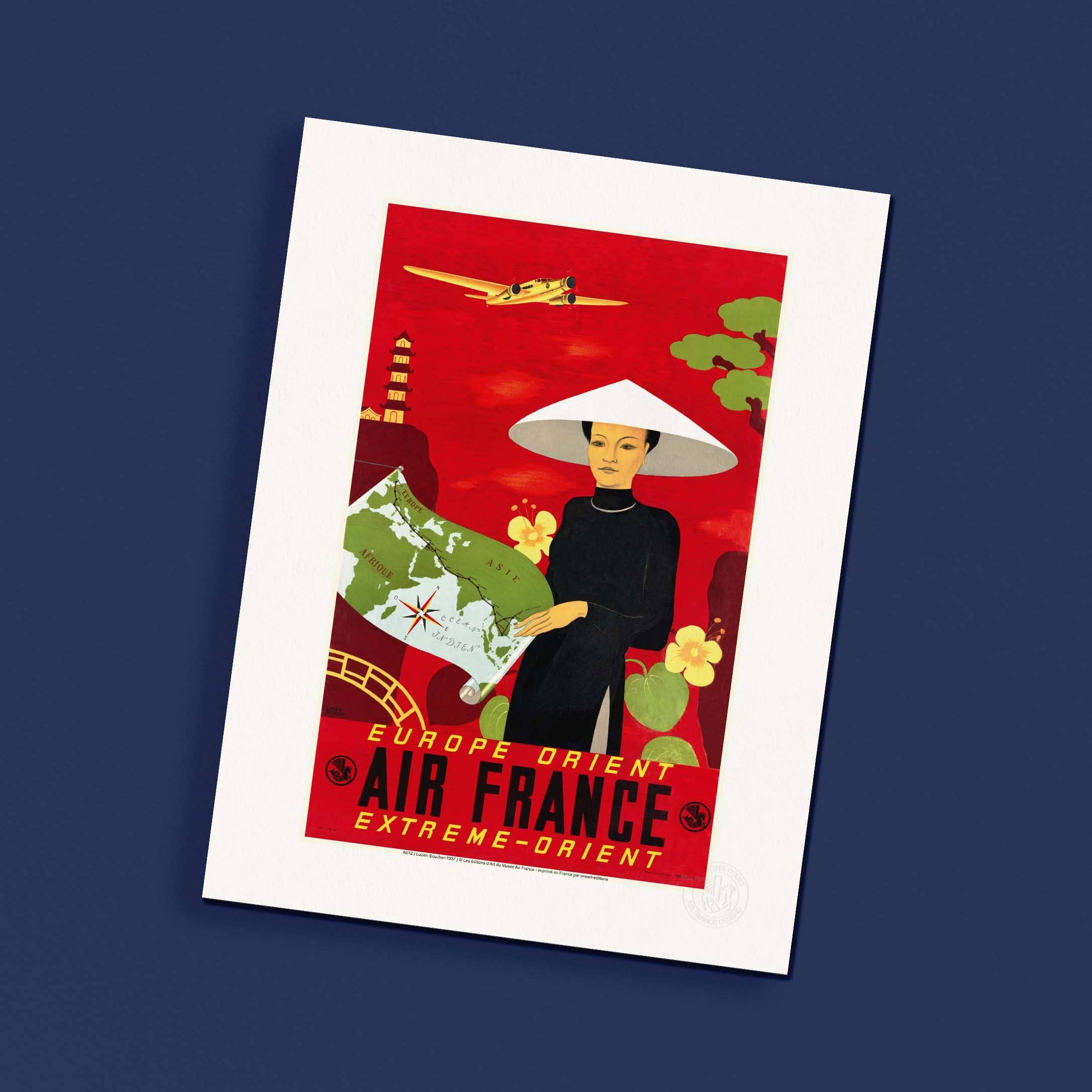 Oneart - Wholesale Poster - Air France Poster / Europe - East - Far East - AFL00122
