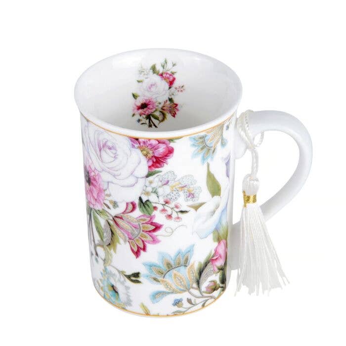 STP - Wholesale Coffee Mug - Dream Garden Bone China Tea/Coffee Mug in Gift Box5
