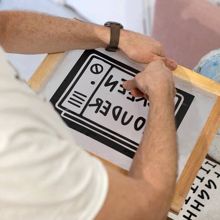 Luckies of London – wholesale DIY craft kit – Print Club x Luckies - Screen Printing Kit9