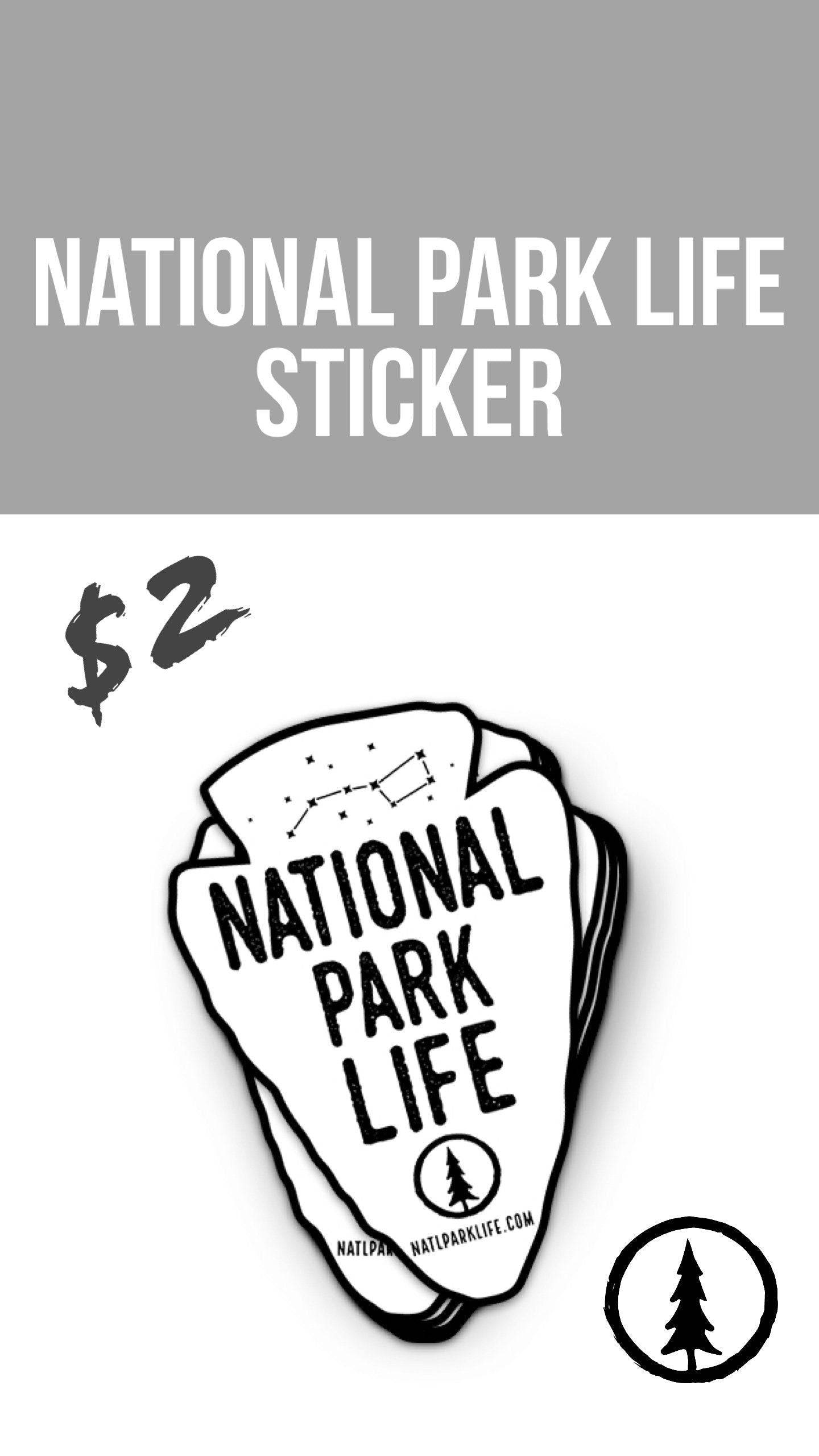 Albion Mercantile Co. - Wholesale Sticker - National Park Life | National Park Sticker3