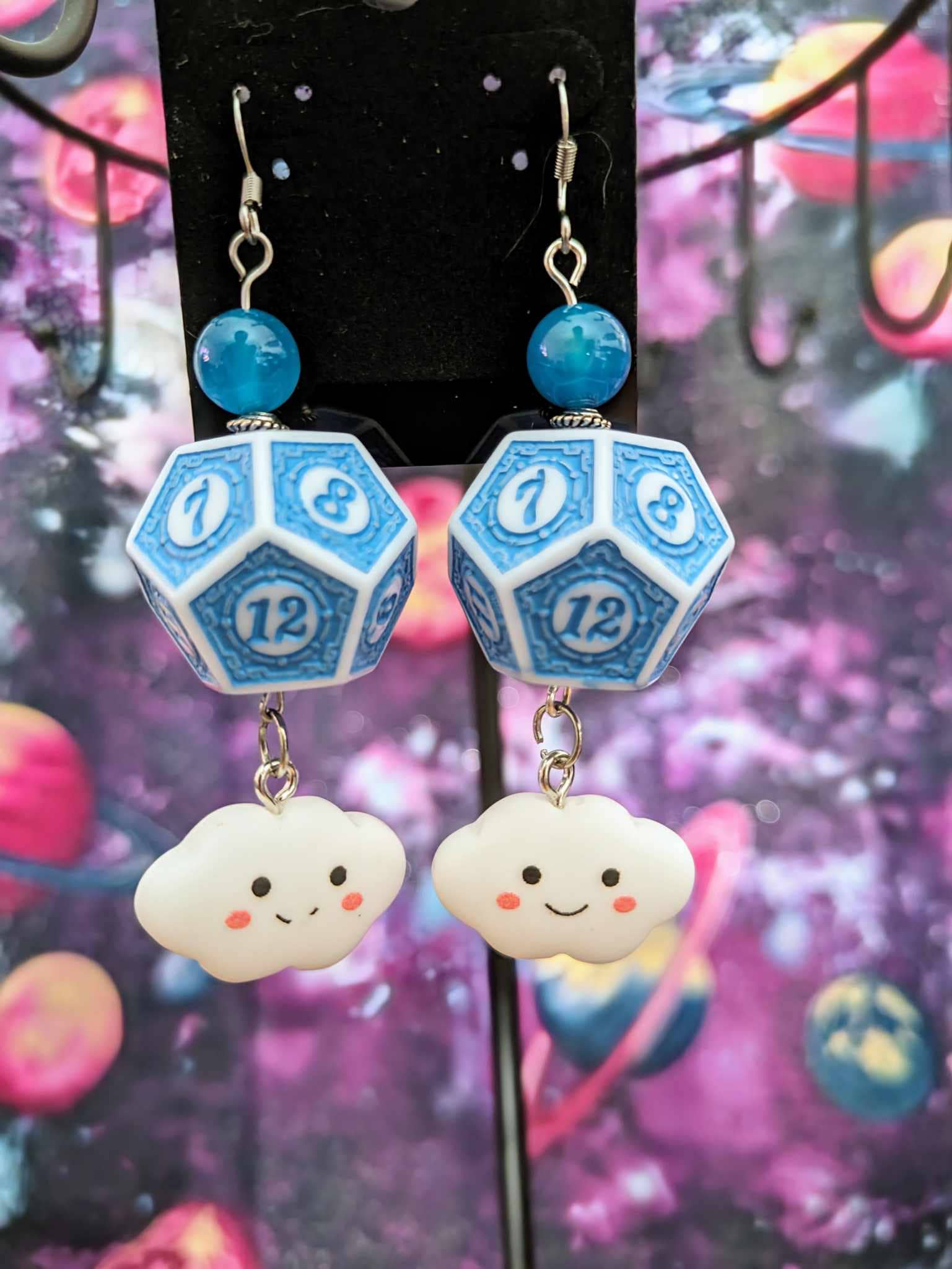 Melody's Menageries (Critical Crystals) - Wholesale Jewelry Set - Dice earring wholesale box22