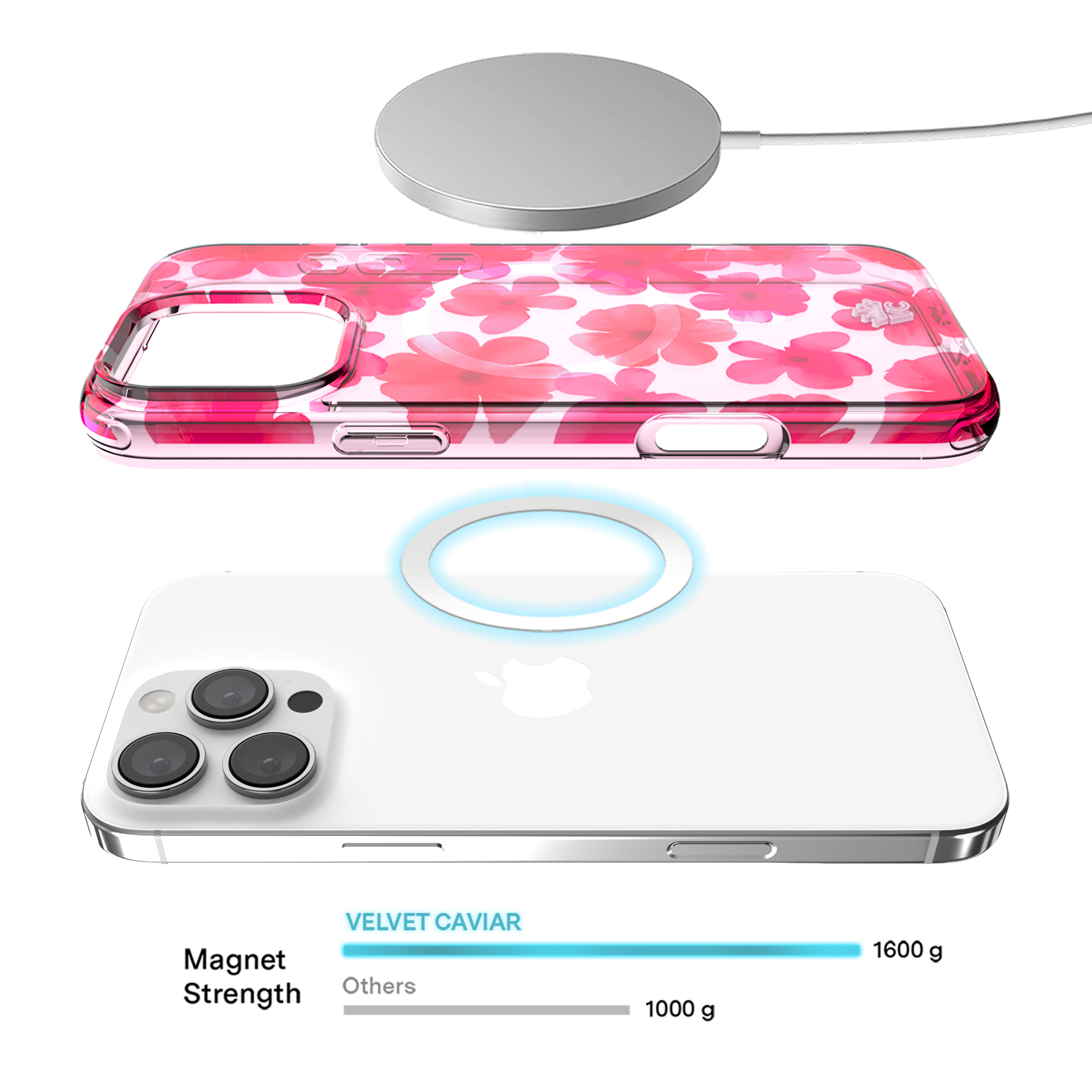 VELVET CAVIAR - Wholesale Phone Case - Women's -  iPhone 16 Pro MagSafe Case - Cherry Blossom
2