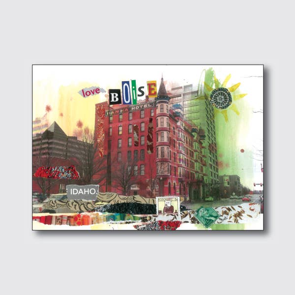 Idanna Boise Idaho por atacado de Chique Lixo Greeting Cards