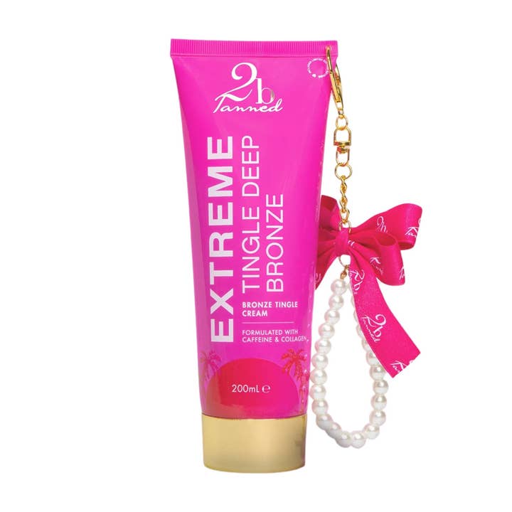 2bTanned Crème Bronzante Profonde à Picotement Extrême - Collection Charm & Glow pour la vente par MEGATAN
