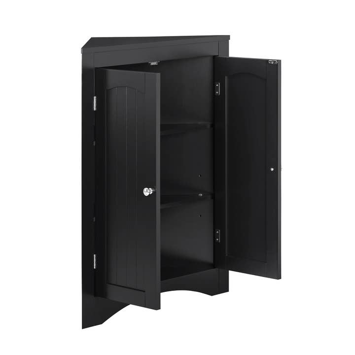 Orange County Decor - Wholesale Cabinet - Sideboard Cabinet,Corner Cabinet,Bathroom Floor Corner Cabinet With Doors And Shelves, Kitchen, Living Room,Free Standing Storage Cabinet For Bathroom Coffee Mdf