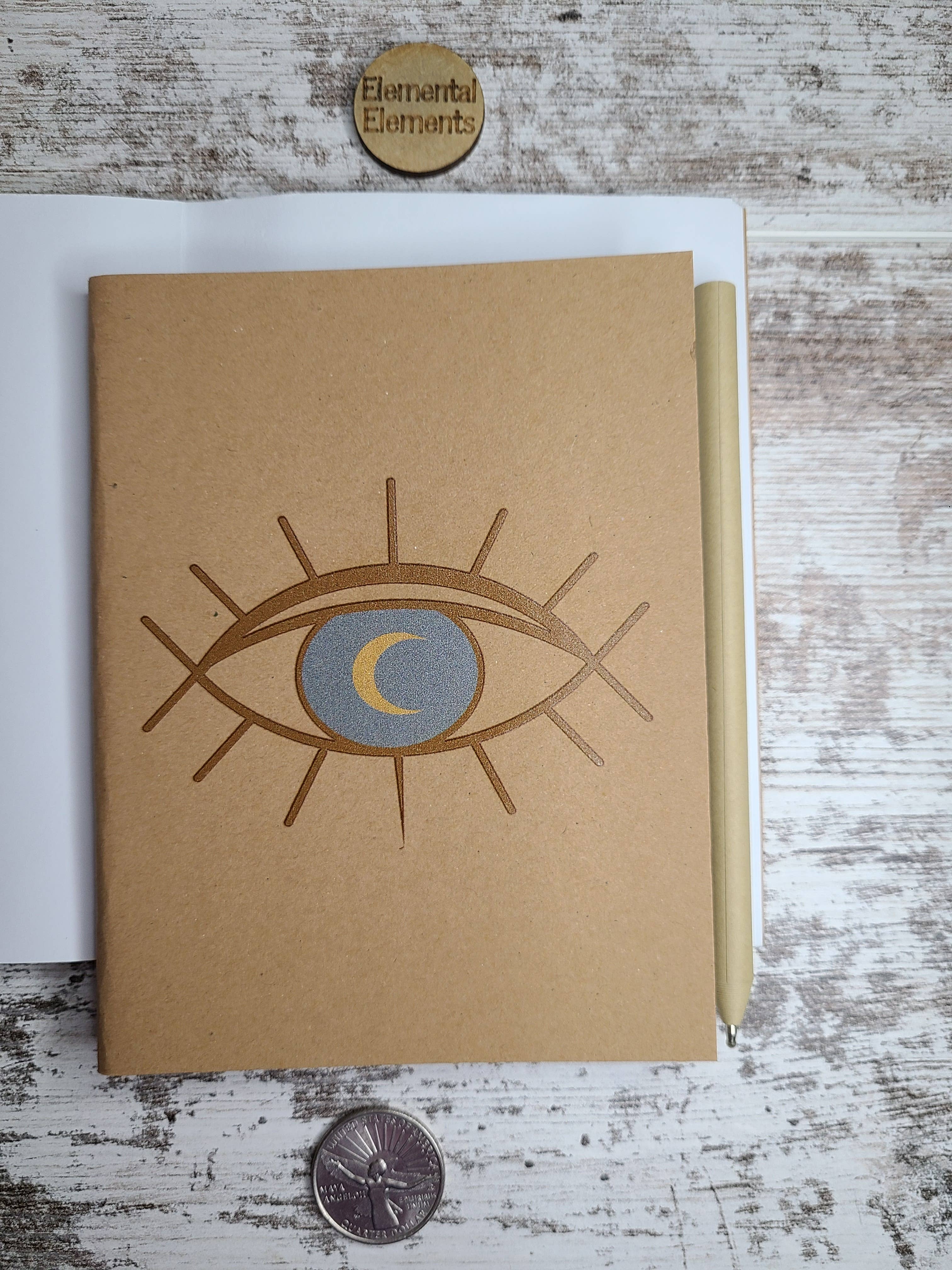 Elemental Elements LLC - Wholesale Notebook - Evil Eye Notebook Journal1