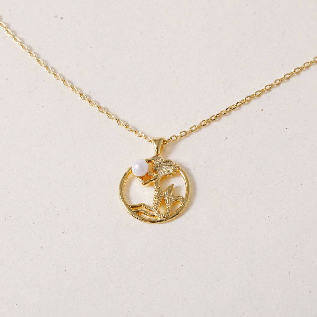 INKI STUDIO - Wholesale Pendant/Charm Necklace - Mermaid Magic, Necklace1