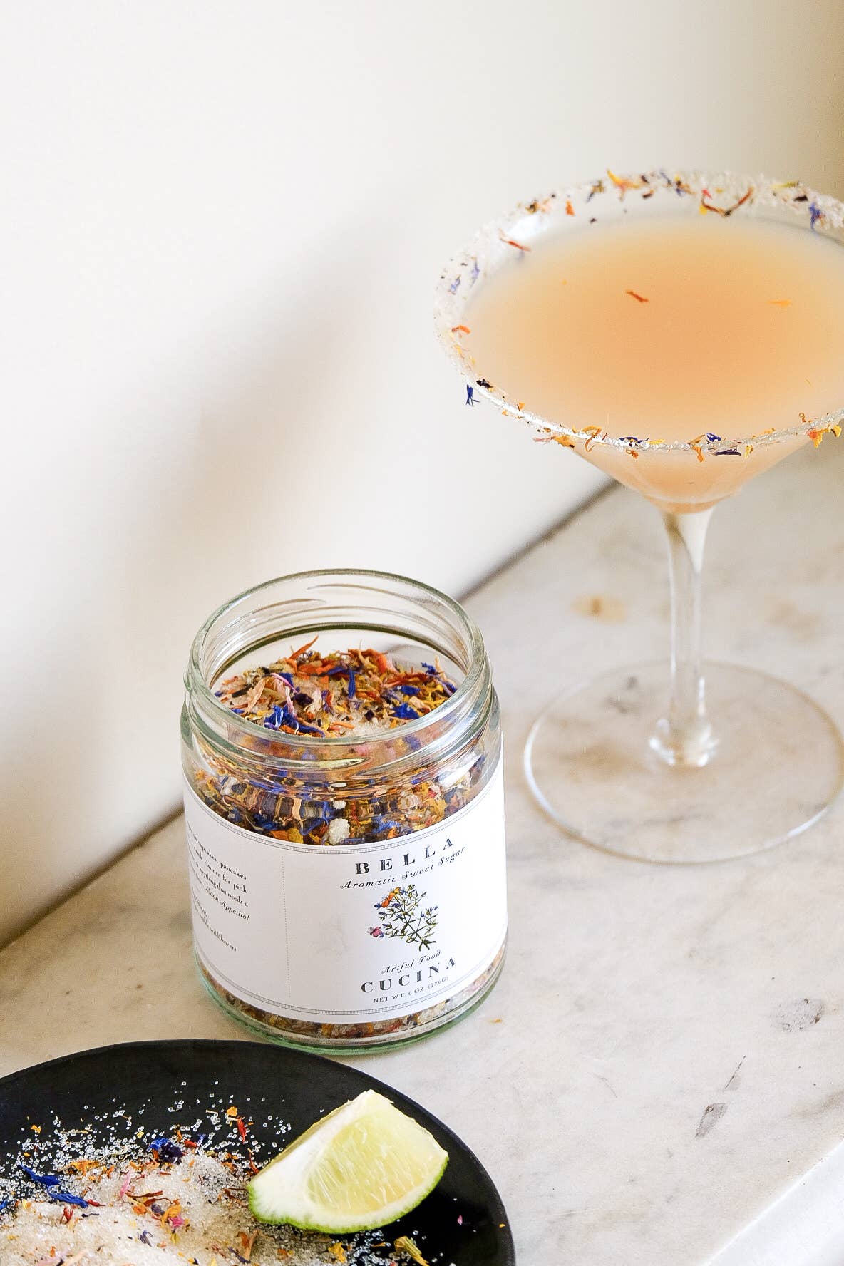 Bella Cucina – Großhandel Zucker – LIMITIERTE AUFLAGE: Wildflower Aromatic Sugar3