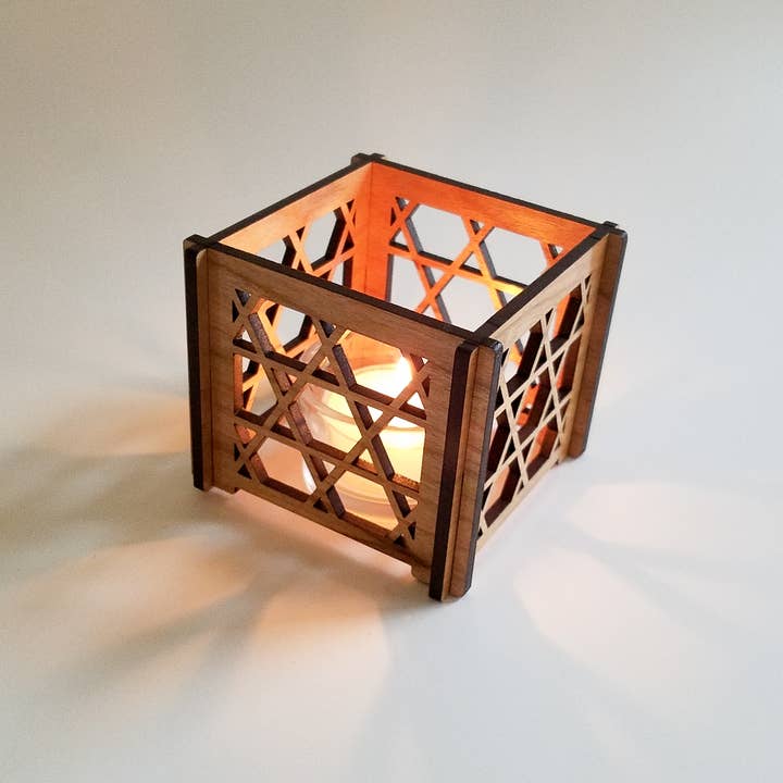 GioGio Design - Vendita all'ingrosso Portacandele - Supporto votivo Star of David1