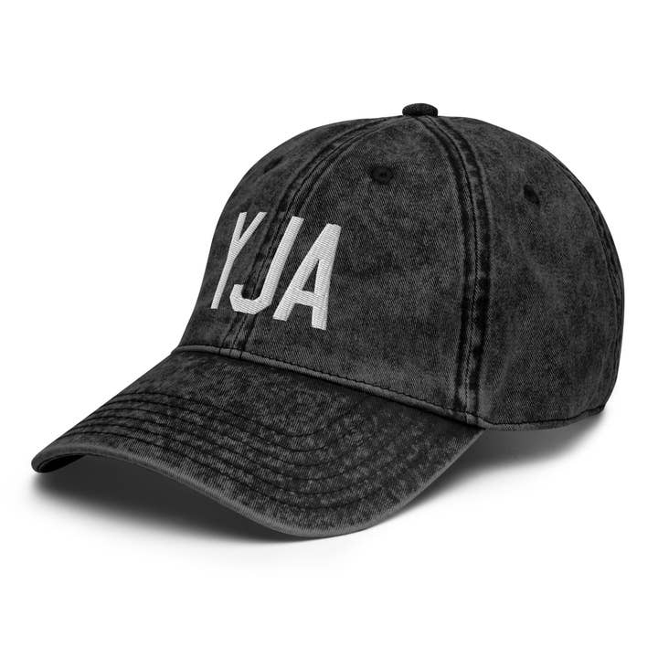 Casquette en sergé de coton YJA Jasper Alberta pour la vente par YHM Designs