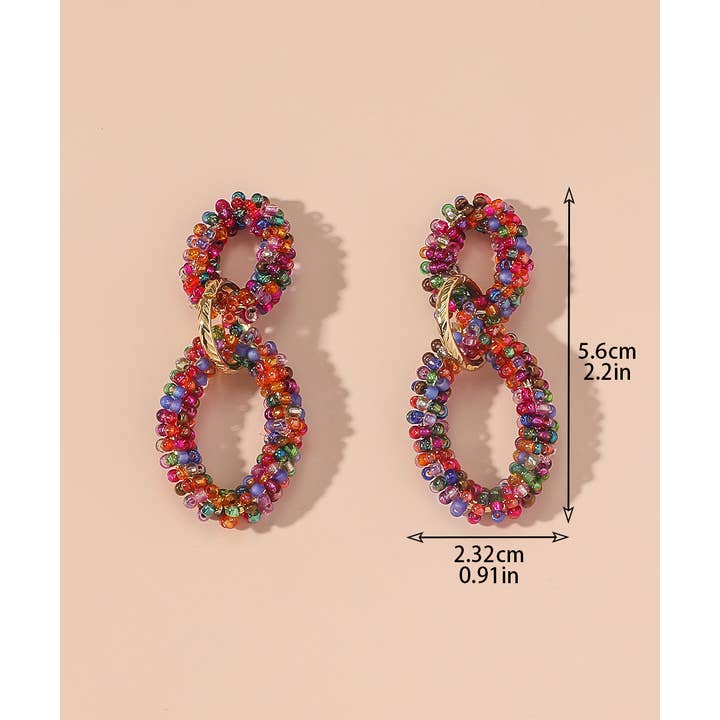 Blossom bijoux - Wholesale Dangle Earrings - Stud earrings 25AHBOL0236