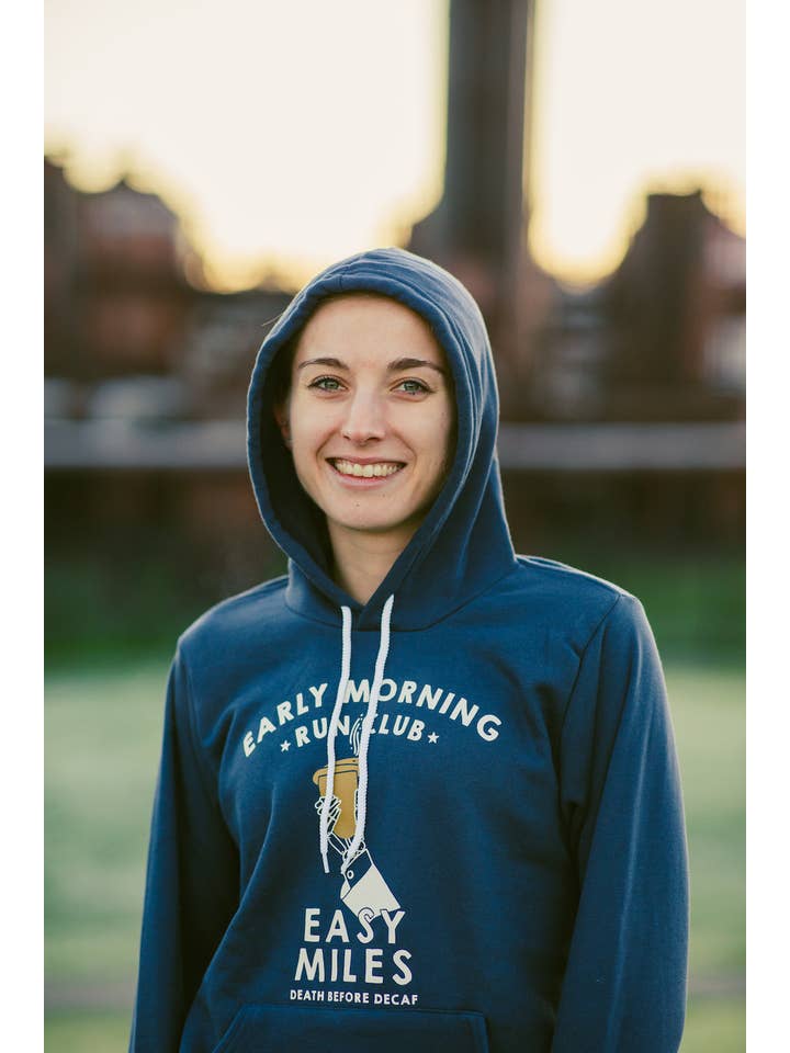 Sarah Marie Running Co - Wholesale Hoodie - Unisex - Early Morning Run Club Travel Cup Hoodie4