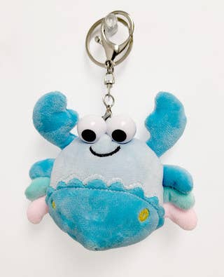 Sea Creations - Wholesale Keychain - Unisex - Blue Crab Plush Key Chain0