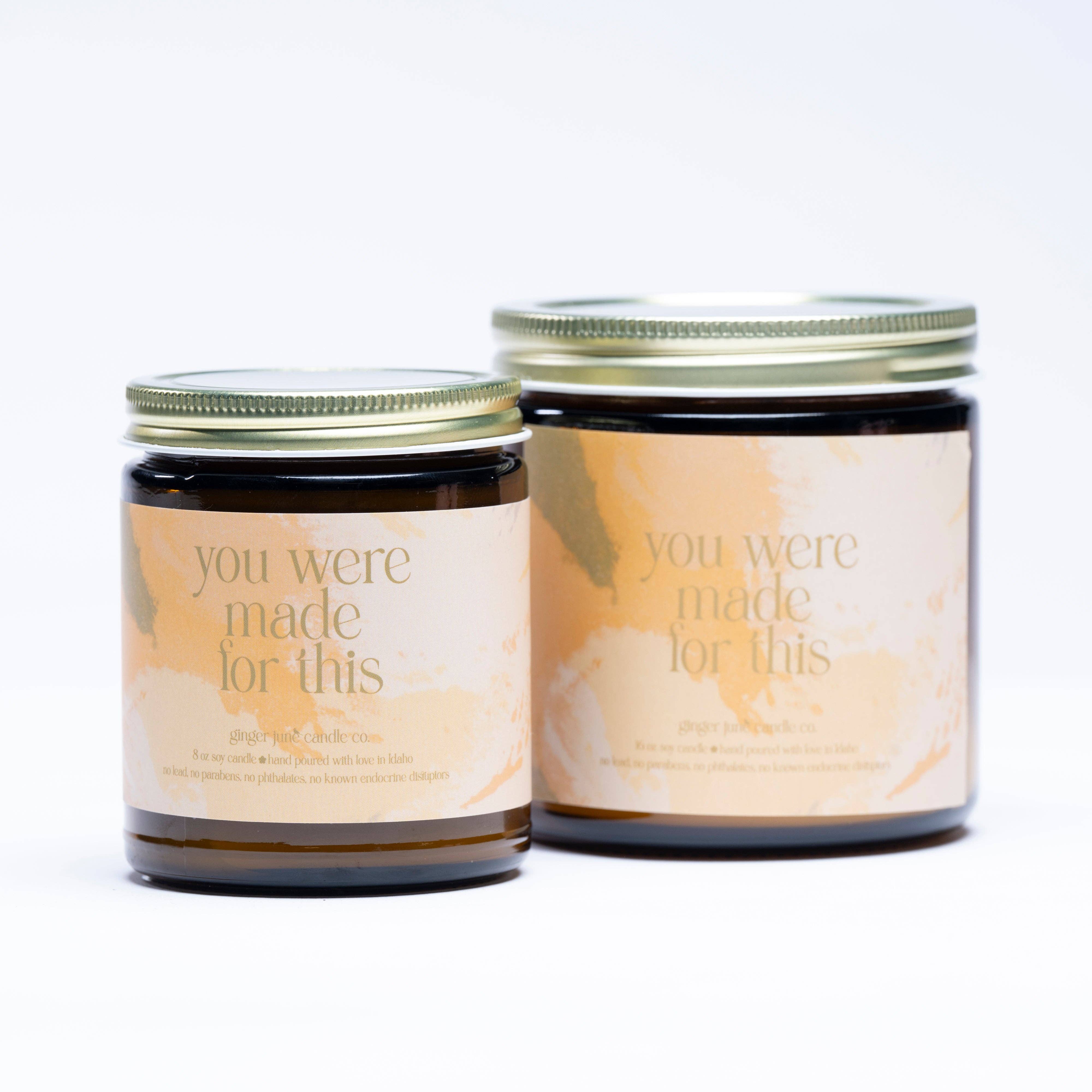 Ginger June Candle Co. – wholesale Burkljus – du var gjord för detta • säsong av hopp-kollektion • 2 färger att välja mellan0