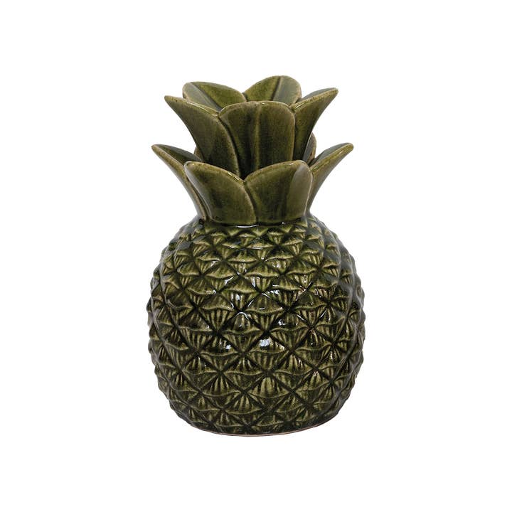 Opjet Paris - Wholesale Vase - Green pineapple vase D15 H23cm0