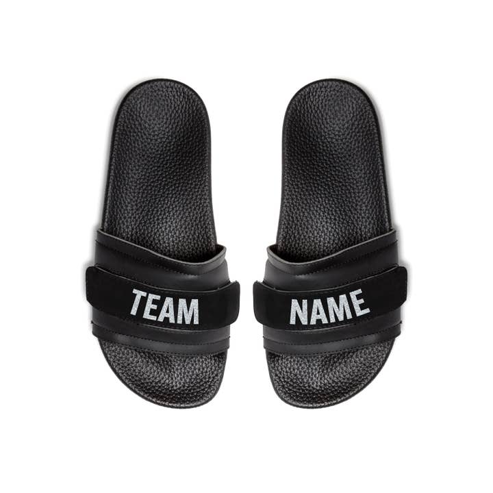 Pastry - Wholesale Slides - Women's - Pastry Adult Women's Recovery Slide in Black w/Blank Straps1