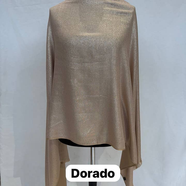 Invitadissimas - Wholesale Wrap - Women's - DOUBLE-SIDED SHINY SHAWL6
