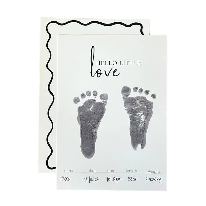 La Luna Kids - Wholesale Hand & footprint kit – Child & baby - Inkless Baby Print Kit3