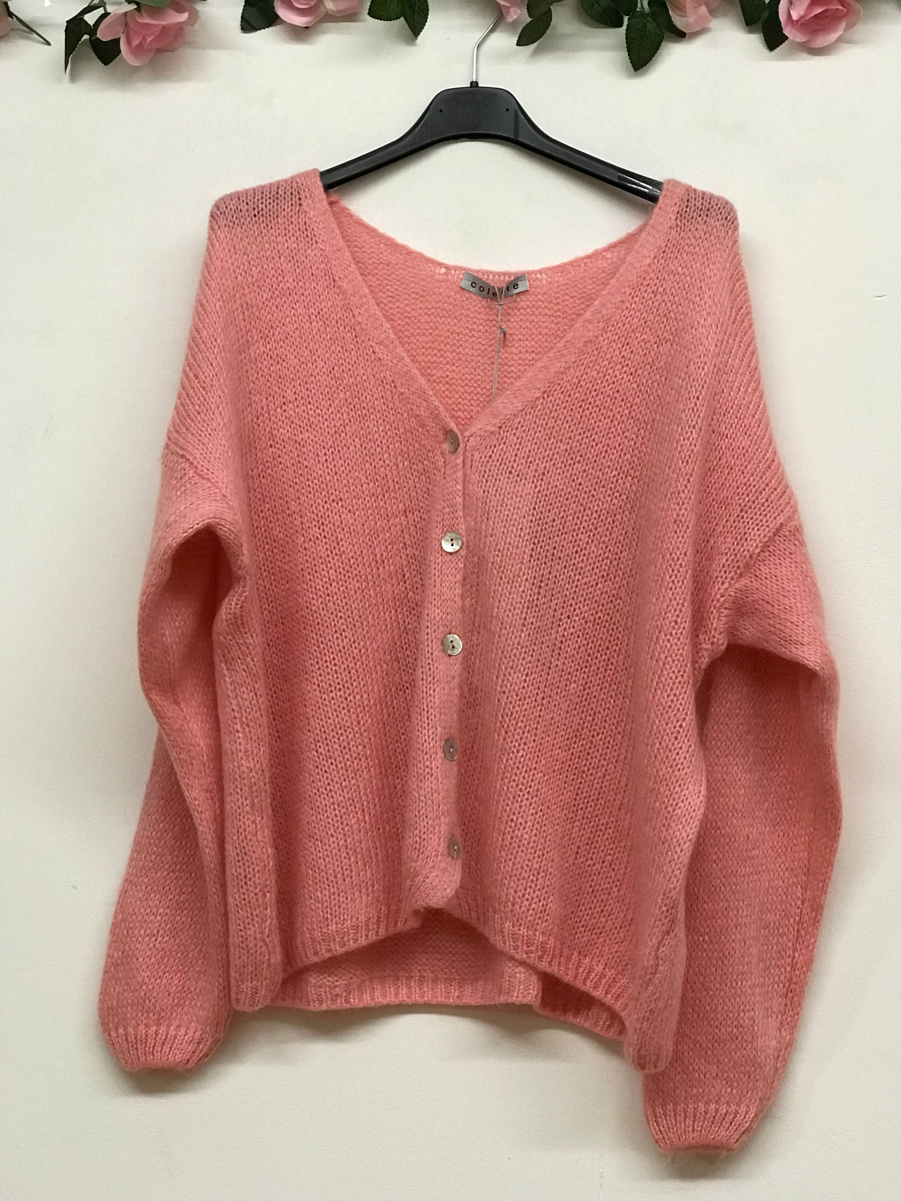 LINEN & COTTON HOUSE – Großhandel Jacke – Damen – 8561 JACKE AUS MOHAIRWOLLE, HERGESTELLT IN ITALIEN130