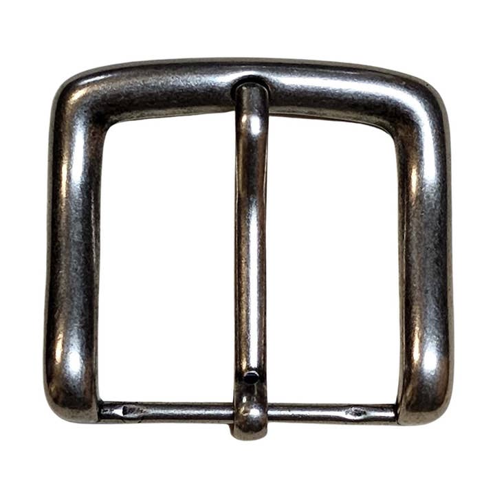Stainless Steel Belt Buckle Single Prong Made in Italy - 40 mm/ 1.6" for wholesale by NAB LEATHER