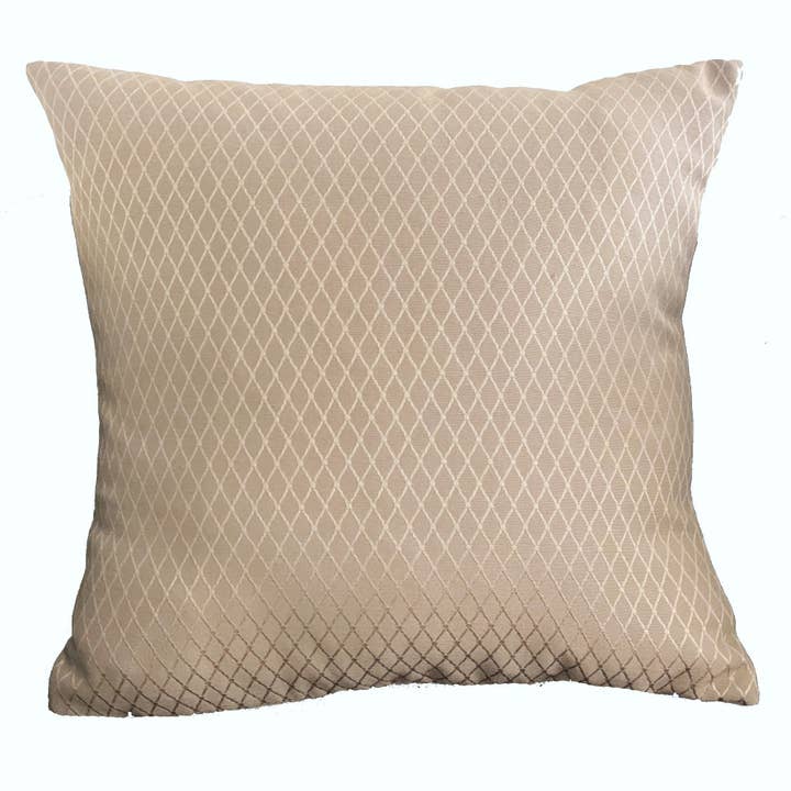 Diamond Cascade Brown Geometrisk lyxig utomhus/inomhuskudde för wholesale av Plutus Home Brands