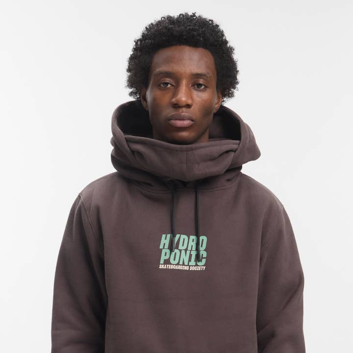 Hydroponic - Wholesale Hoodie - Men's - DH Club 01 - Charcoal