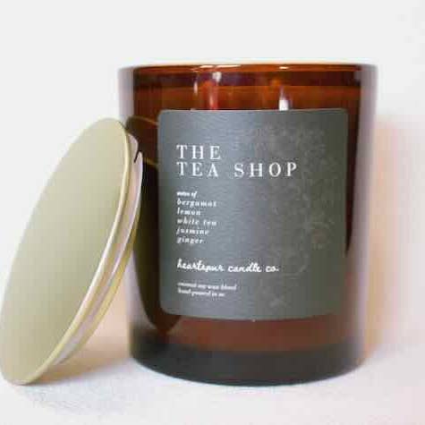 The Tea Shop Candle for wholesale by Heartspur Candle Co.