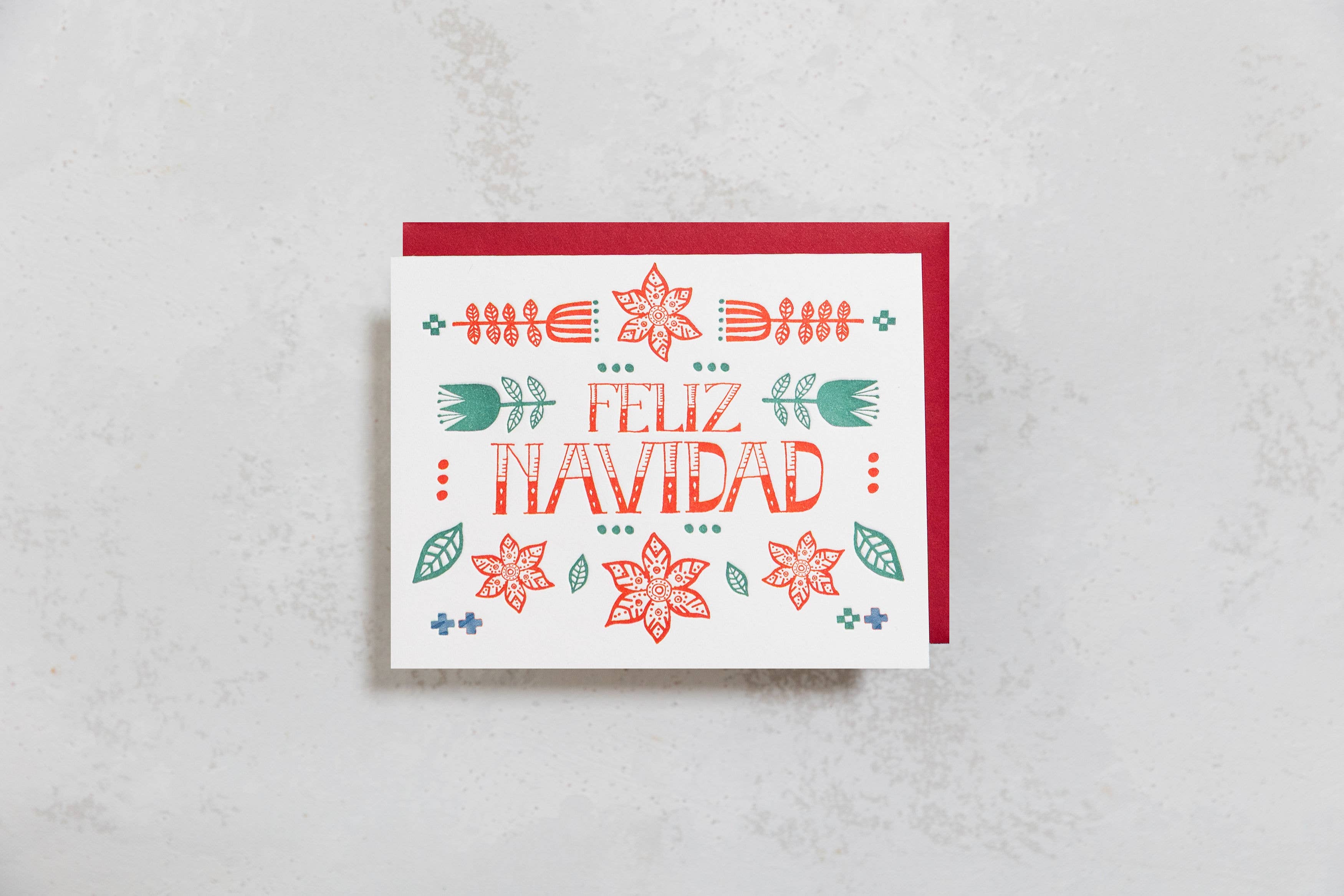 folio press & paperie - Wholesale Christmas Card - Feliz Navidad Card