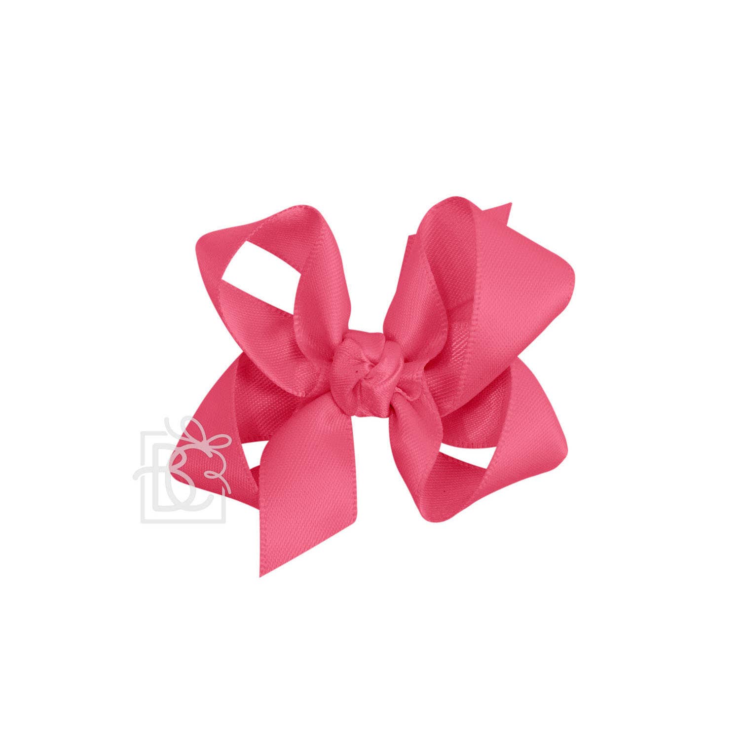 Beyond Creations, LLC - Wholesale Hair Bow - Kids - SATIN BOW ON CLIP175
