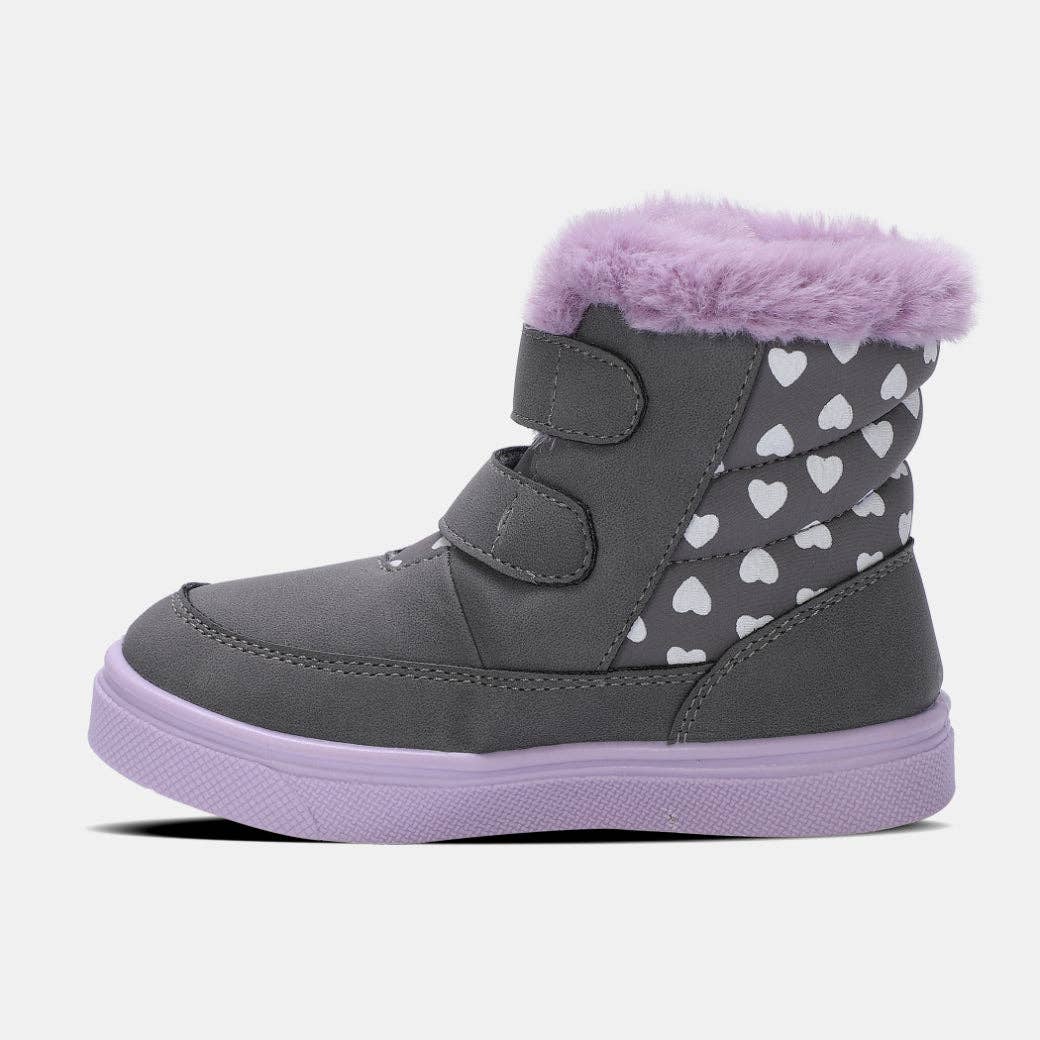 Oomphies – Botinhas - Crianças por atacado – Bota Charlie Girls com Fecho de Velcro14