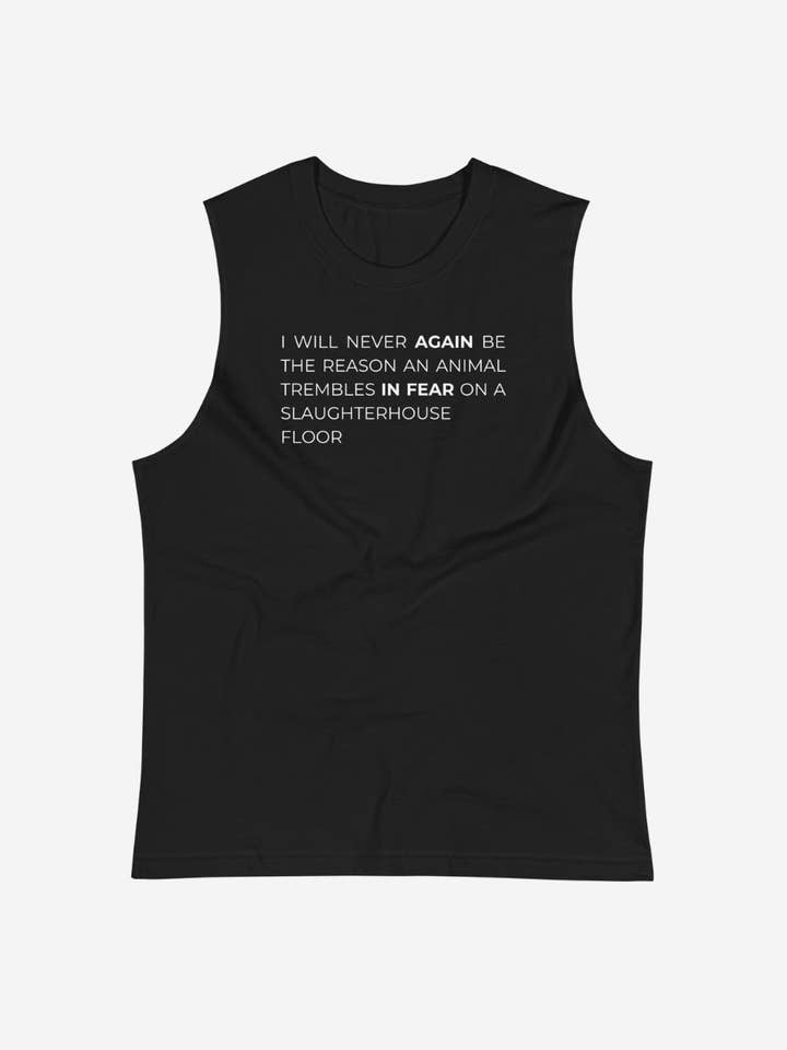 I Will Never Again Unisex Muscle Shirt for wholesale by Plant Babes