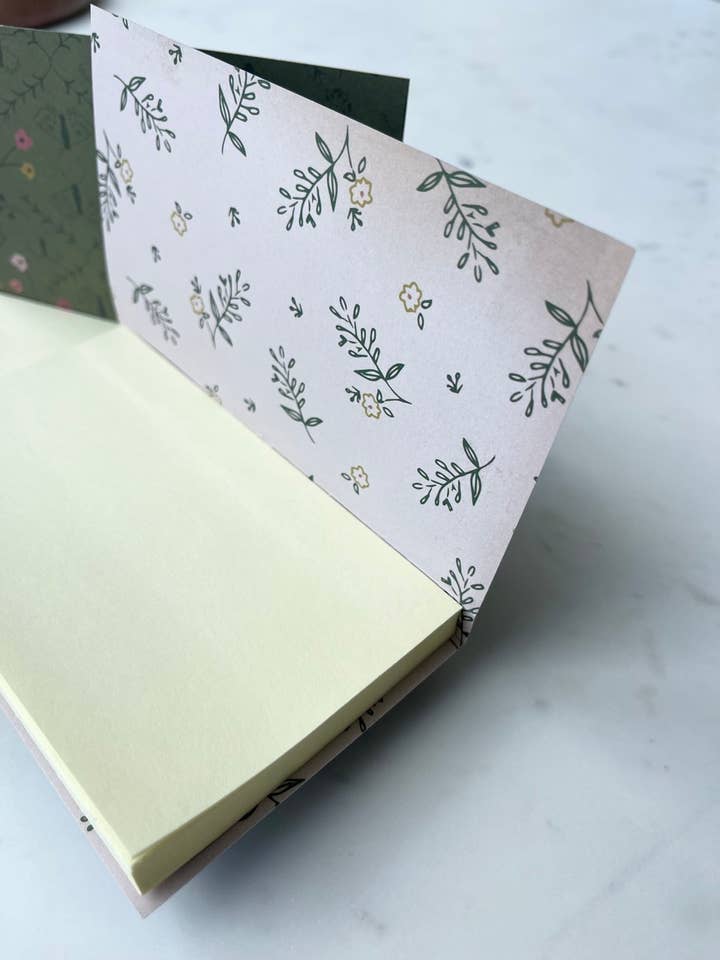 Haftnotizblöcke mit Blumenmuster (Duette) für den Großhandel von JUST B CUZ