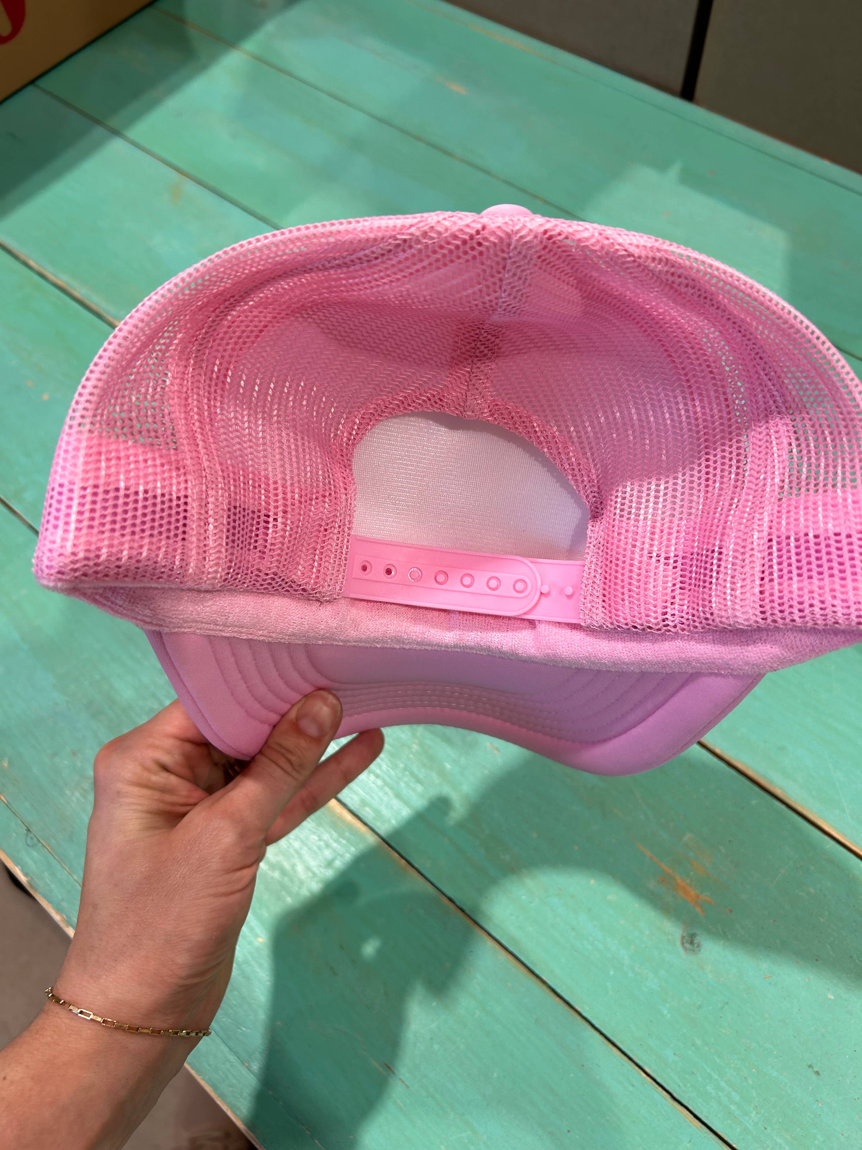 Vibes Hat Company - Wholesale Truckerpet - Dames - Vibes zachtroze truckerhoed van schuimstof | Hat Bar | Blanco petten4