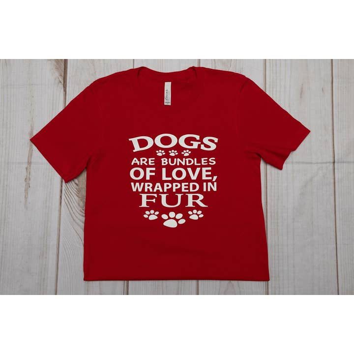 T-shirt Dogs are a Bundle of Love pour la vente par Rescue Dogs Rock T-shirts