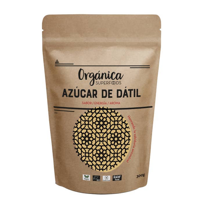 Orgánica Superfoods SL - Wholesale Sugar/Sweetener - Organic Date Sugar - 300g