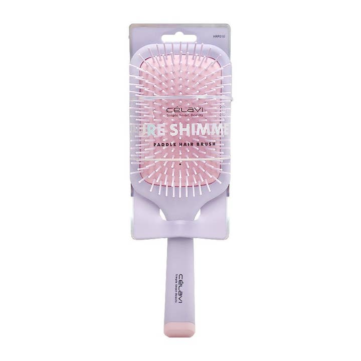 PINEAPPLE Beauty - Vente Peigne/brosse à cheveux - Brosse à cheveux à palette Celavi HRP010 Pure Shimmer Purple - 12 pièces