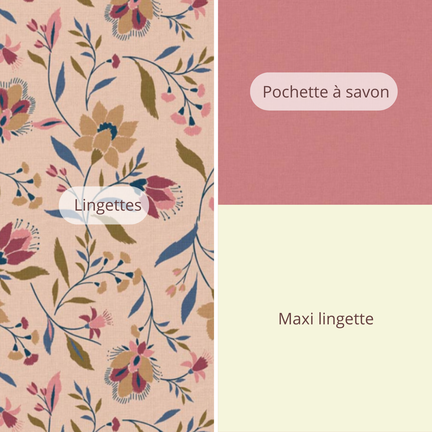 Alice et Jeanne - Wholesale Makeup Remover - Zero waste beauty trio - Wipes, pouch, maxi wipe6