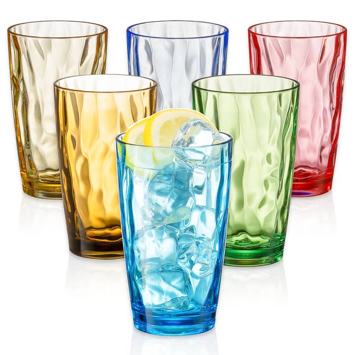 UNBREAKABLE Shatterproof Plastic Drinking Cups (Set of 6) for wholesale by Alpine