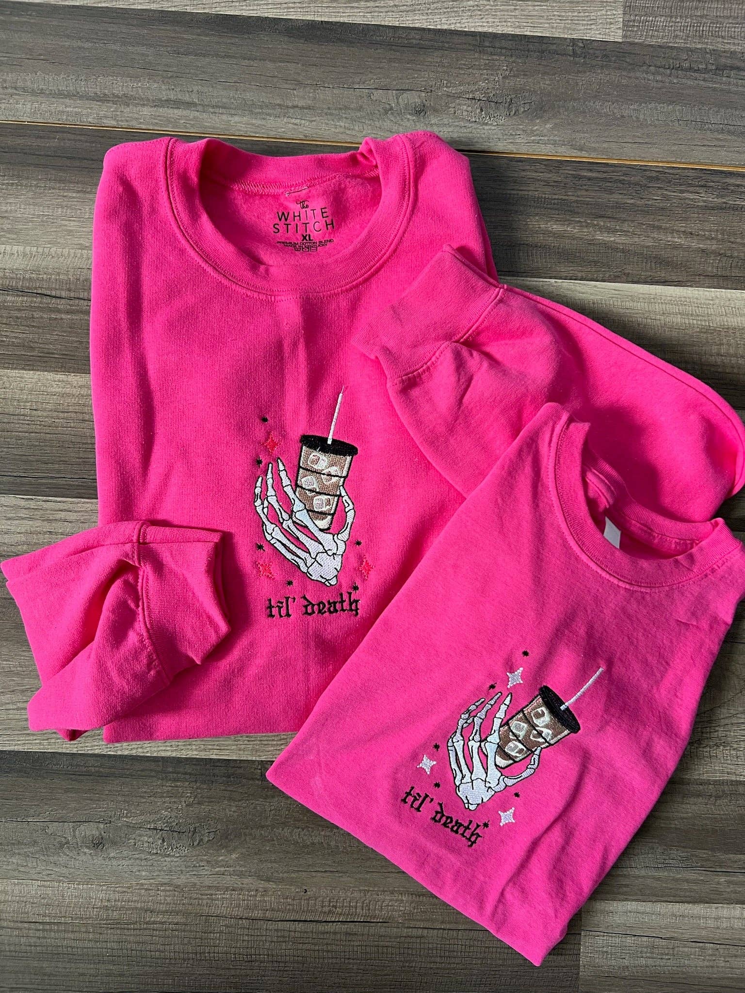 The White Stitch - Venta al por mayor Camiseta - Mujer - Café helado hasta la muerte