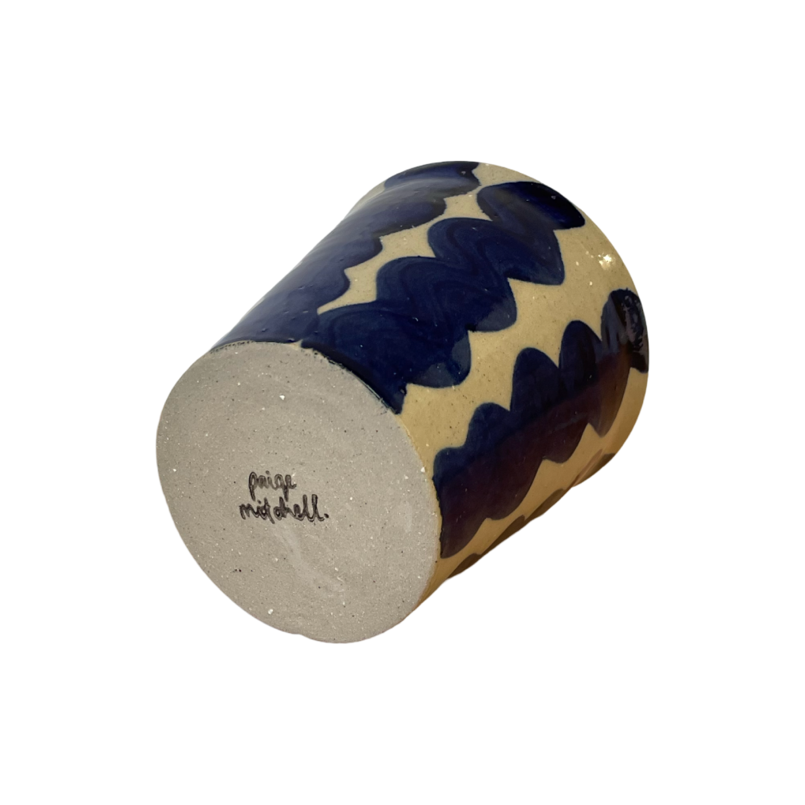 Paige Mitchell - Wholesale Vase - Cobalt Wiggle Pot1