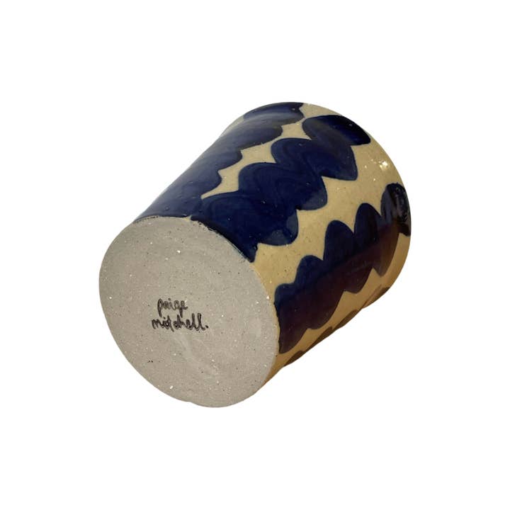 Paige Mitchell - Wholesale Vase - Cobalt Wiggle Pot1