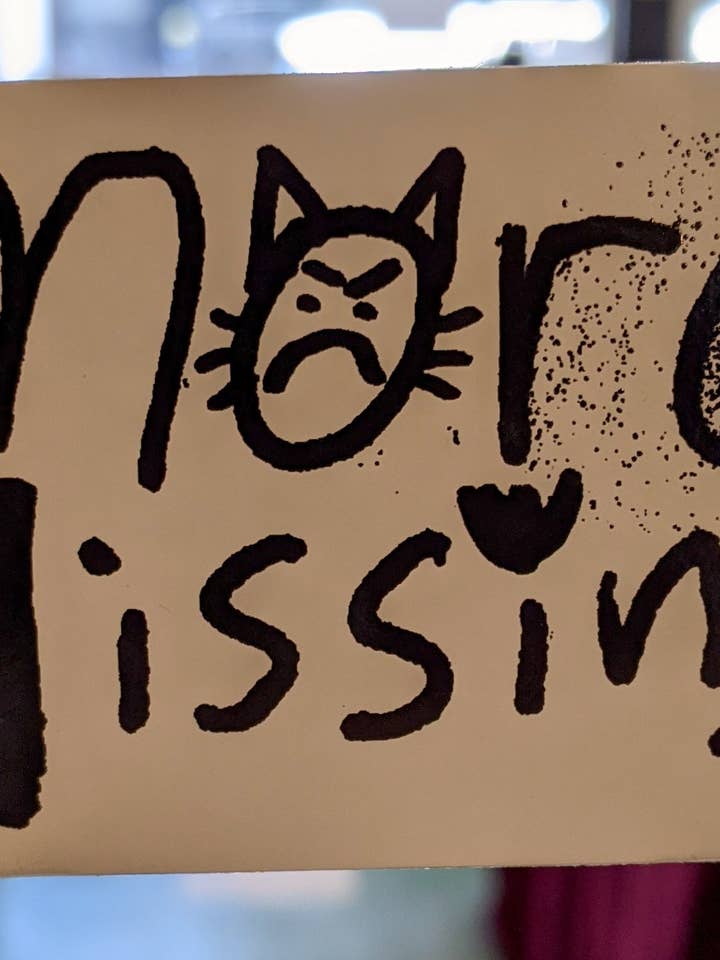 More Hissing Sticker for wholesale by Silver Sprocket