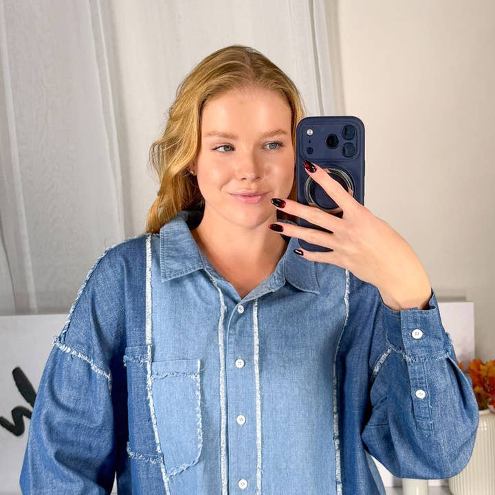 Chaqueta de punto sólida de manga larga T10560 para venta al por mayor de White Birch