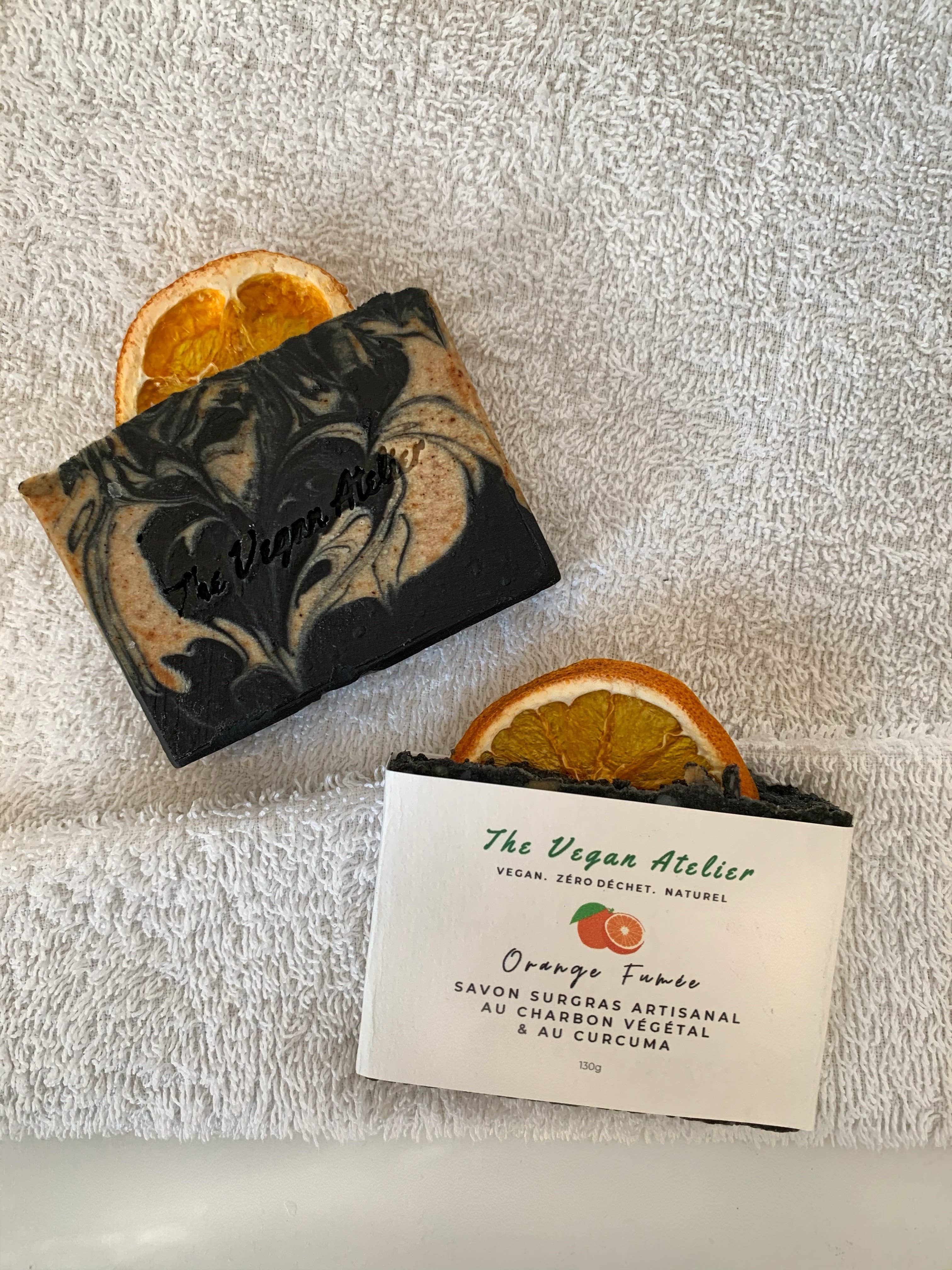 The Vegan Atelier - Wholesale Bar Soap - Smoked Orange Soap2